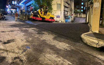 MILL AND PAVE JALAN METRO WANGSA UNTUK DBKL