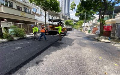 PENURAPAN JALAN DI TAMAN RAMPAI UNTUK DBKL