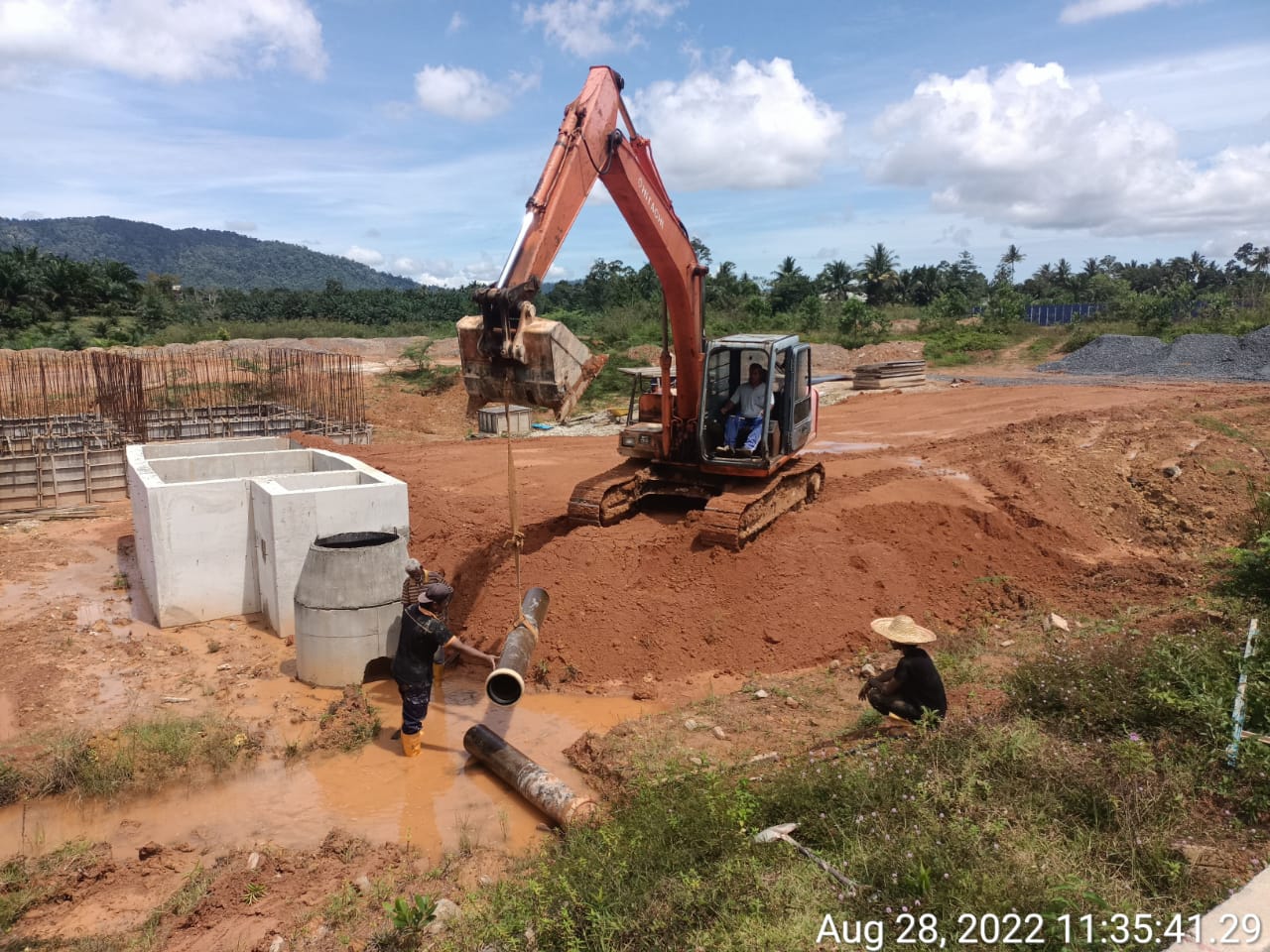 Sewerage, Drainage, Water Reticulation, Excavator, Fencing